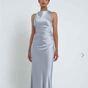 Jenny Yoo Grant Dress in Whisper Blue size 4